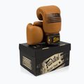 Fairtex Legacy Genuine brown boxing gloves 4