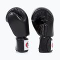 Fairtex Deluxe Tight-Fit black boxing gloves 3