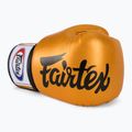 Fairtex Deluxe Tight-Fit gold boxing gloves 5
