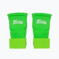 Fairtex Quick Wraps green inner gloves