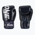 Fairtex ONE X Fairtex boxing gloves blue