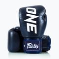 Fairtex ONE X Fairtex boxing gloves blue 4