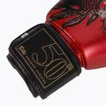 Fairtex Golden Jubilee red boxing gloves 6