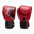 Fairtex Golden Jubilee red boxing gloves