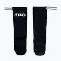 YOKKAO Muay Thai Boxing tibia protectors black cotton 2