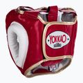 YOKKAO Training Headguard combat sports helmet red HYGL-1-2 3