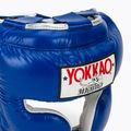 Men's boxing helmet YOKKAO Training blue 4