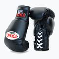 YOKKAO Matrix Lace Up men's boxing gloves black 2