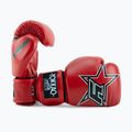 Boxing gloves YOKKAO Institution Boxing red 3