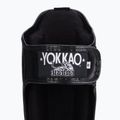 YOKKAO Vertical black tibia and foot protectors 7