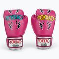 Men's boxing gloves YOKKAO Stadium fuchsia 2