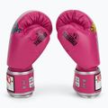 Men's boxing gloves YOKKAO Stadium fuchsia 4