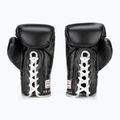 Men's boxing gloves YOKKAO Stadium Lace Up black 3