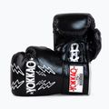 Men's boxing gloves YOKKAO Stadium Lace Up black