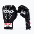 Men's boxing gloves YOKKAO Stadium Lace Up black 3