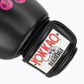 Men's boxing gloves YOKKAO Wax black 7