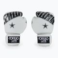 Boxing gloves YOKKAO Lettering Boxing white 2