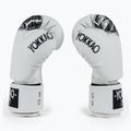 Boxing gloves YOKKAO Lettering Boxing white 4