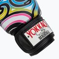 Men's boxing gloves YOKKAO Flames black 6