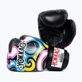 Men's boxing gloves YOKKAO Flames black 7
