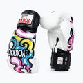 Men's boxing gloves YOKKAO Flames white 2
