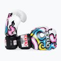Men's boxing gloves YOKKAO Flames white 3
