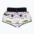Men's training shorts YOKKAO Angry Bull Muay Thai white 2