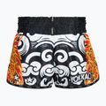 Men's training shorts YOKKAO Dragon Muay Thai black/white 2