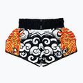 Men's training shorts YOKKAO Dragon Muay Thai black/white 6