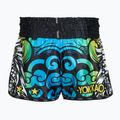 Men's training shorts YOKKAO Dragon Muay Thai pink/blue 2