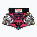 Men's training shorts YOKKAO Dragon Muay Thai pink/blue 5
