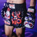 Men's training shorts YOKKAO Angry Rabbit Muay Thai black 5