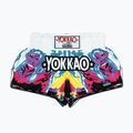 Men's training shorts YOKKAO Tiger Family Muay Thai white