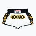 Men's training shorts YOKKAO Original Muay Thai white
