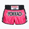 Men's training shorts YOKKAO Original Muay Thai magenta