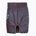 Men's training shorts YOKKAO Lunar Muay Thai iridescent blue grey 3