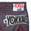 Men's training shorts YOKKAO Lunar Muay Thai iridescent blue grey 4