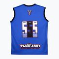 Men's training T-shirt YOKKAO Tiger Workout Tank Top blue 2