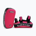 Training pads YOKKAO Freestyle Kicking Pads 2 pcs. fuchsia/black 4