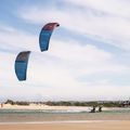 Airush One V2 kitesurfing kite blue/red 3053220001005 3