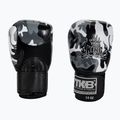 Top King Muay Thai Empower grey boxing gloves TKBGEM-03A-GY