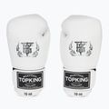 Top King Muay Thai Ultimate boxing gloves white TKBGUV-WH 2