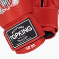 Top King Muay Thai Ultimate red boxing gloves 4