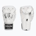 Top King Boxing Chain white/silver boxing gloves 3