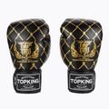Top King Boxing Chain gloves black/gold