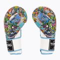 Top King Boxing Culture white/blue boxing gloves 3