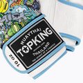 Top King Boxing Culture white/blue boxing gloves 4