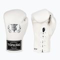 Top King Boxing Gloves Competition white
