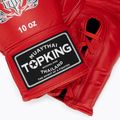 Top King Muay Thai Pro red boxing gloves 5