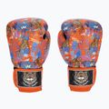 Top King Boxing Wild Tiger black/orange boxing gloves